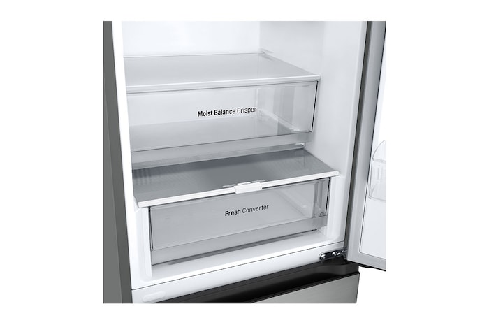 LG Lodówko-zamrażarka LG | srebrna | 2.03 m | klasa C | DoorCooling+™ |Total No Frost | ZeroClearance | 387 L | GBV3200CPY, GBV3200CPY