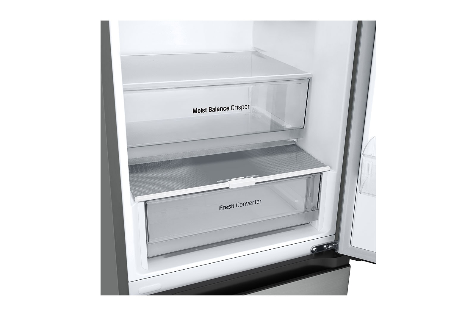 LG Lodówko-zamrażarka LG | srebrna | 2.03 m | klasa C | DoorCooling+™ |Total No Frost | ZeroClearance | 387 L | GBV3200CPY, GBV3200CPY