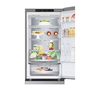 LG Lodówko-zamrażarka LG | srebrna | 1.86 m | klasa D | DoorCooling+™ |Total No Frost | 344 L | ZeroClearance | GBV5140DPY, GBV5140DPY