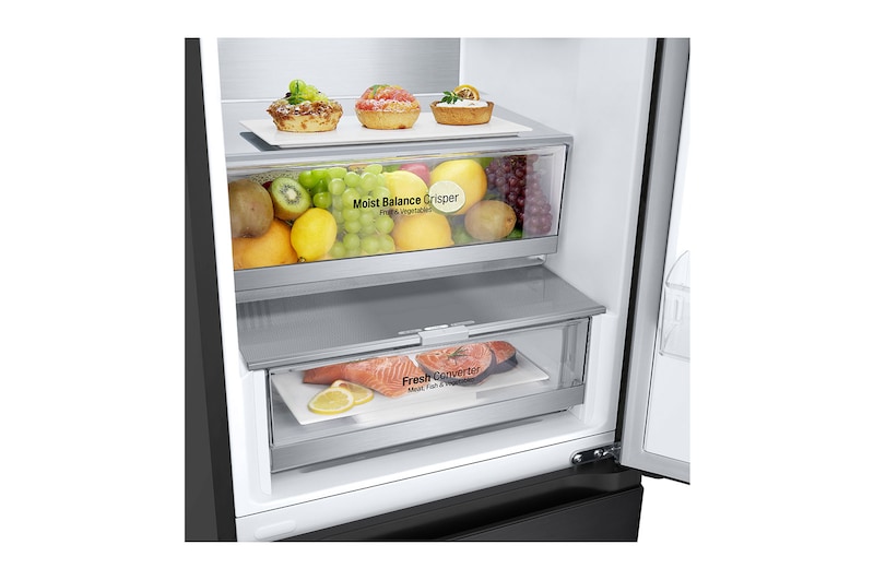 LG Lodówka DoorCooling+™ |grafitowa| GBV5240DEP, GBV5240DEP