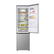top door open with food stored