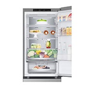 LG Lodówko-zamrażarka LG | srebrna | 1.86 m | klasa C | DoorCooling+™ |Total No Frost | ZeroClearance | 344 L | Tylko 35 dB |  GBV7180CPY, GBV7180CPY