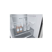LG Lodówko-zamrażarka LG | ciemny grafit | 2.03 m |  klasa B | DoorCooling+™ | Total No Frost | Cicha - 35 db | GBV7280BEV, GBV7280BEV