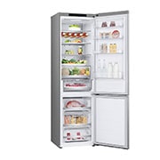 LG Lodówko-zamrażarka LG | srebrna | 2.03 m | klasa C | DoorCooling+™ |Total No Frost | ZeroClearance | 387 L | GBV7280CMB, GBV7280CMB