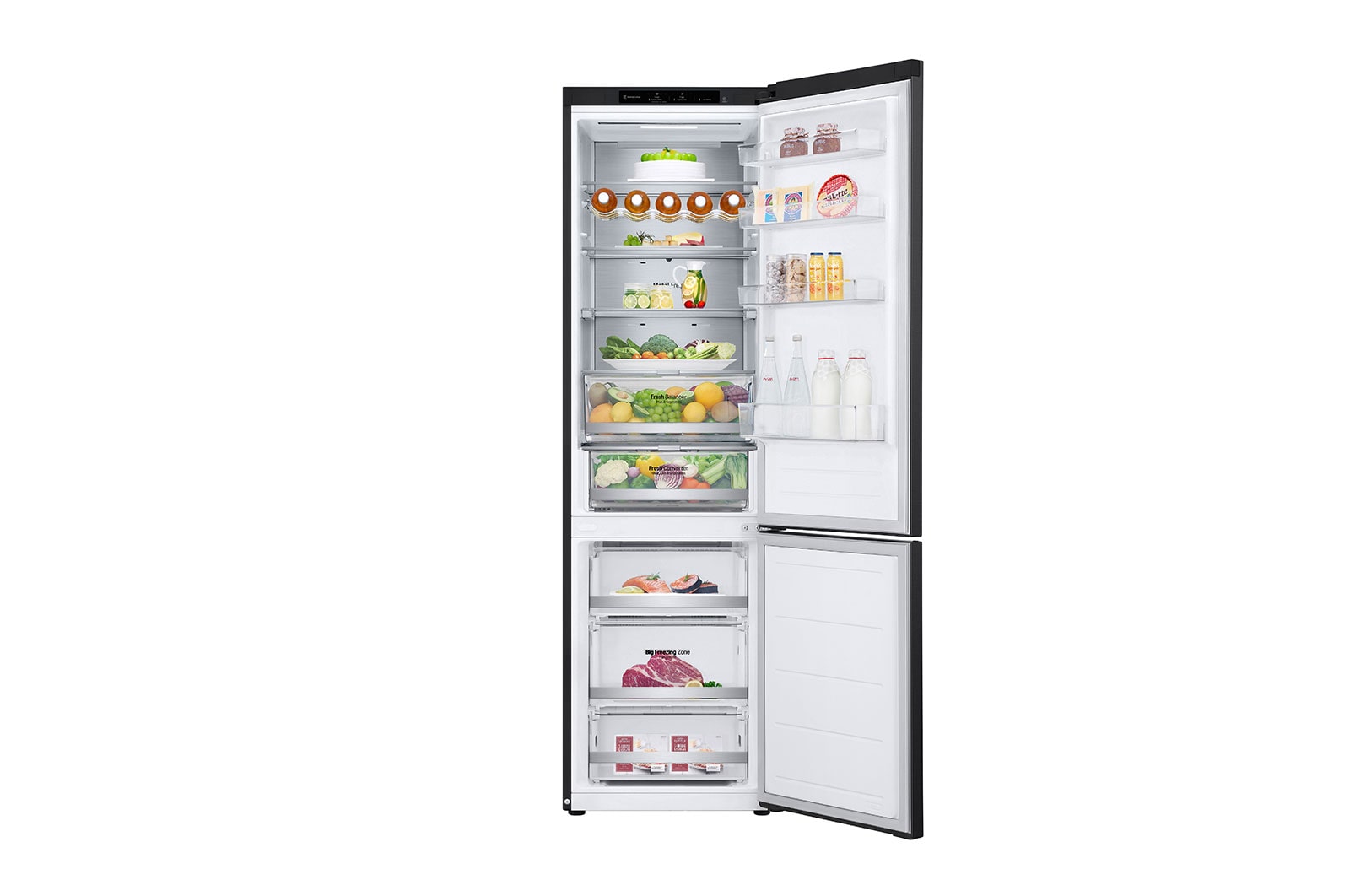 LG Lodówka DoorCooling+™ |grafitowa| GBV7280DEV, GBV7280DEV