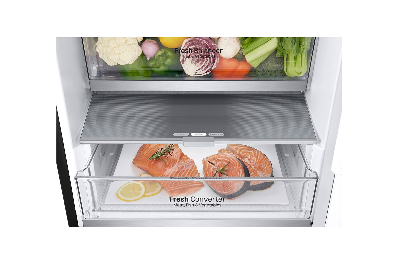 LG Lodówka DoorCooling+™ |grafitowa| GBV7280DEV, GBV7280DEV