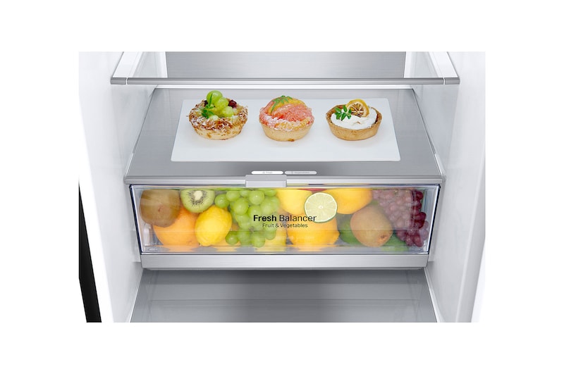 LG Lodówka DoorCooling+™ |grafitowa| GBV7280DEV, GBV7280DEV