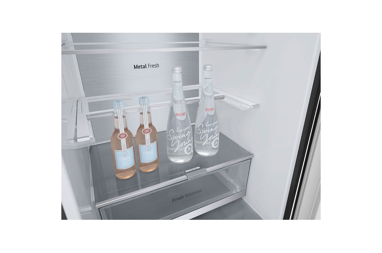 LG Lodówka DoorCooling+™ |grafitowa| GBV7280DEV, GBV7280DEV