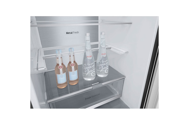 LG Lodówka DoorCooling+™ |grafitowa| GBV7280DEV, GBV7280DEV
