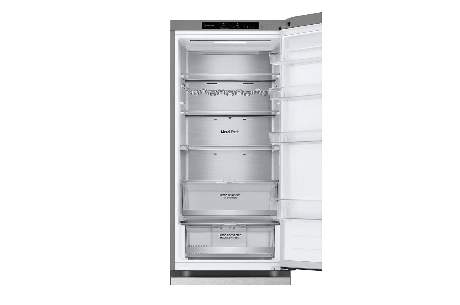 LG Lodówka DoorCooling+™ |srebrna| GBV7280DMB, GBV7280DMB