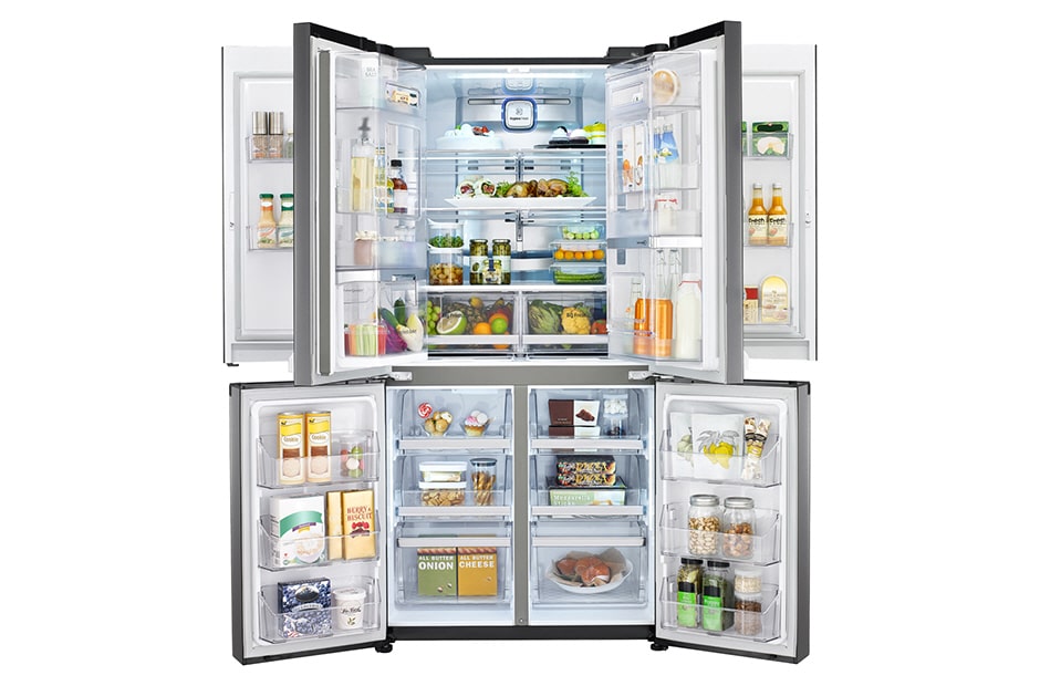 LG Lodówka typu Multidoor z systemem Door-in-Door, GMD916SBHZ