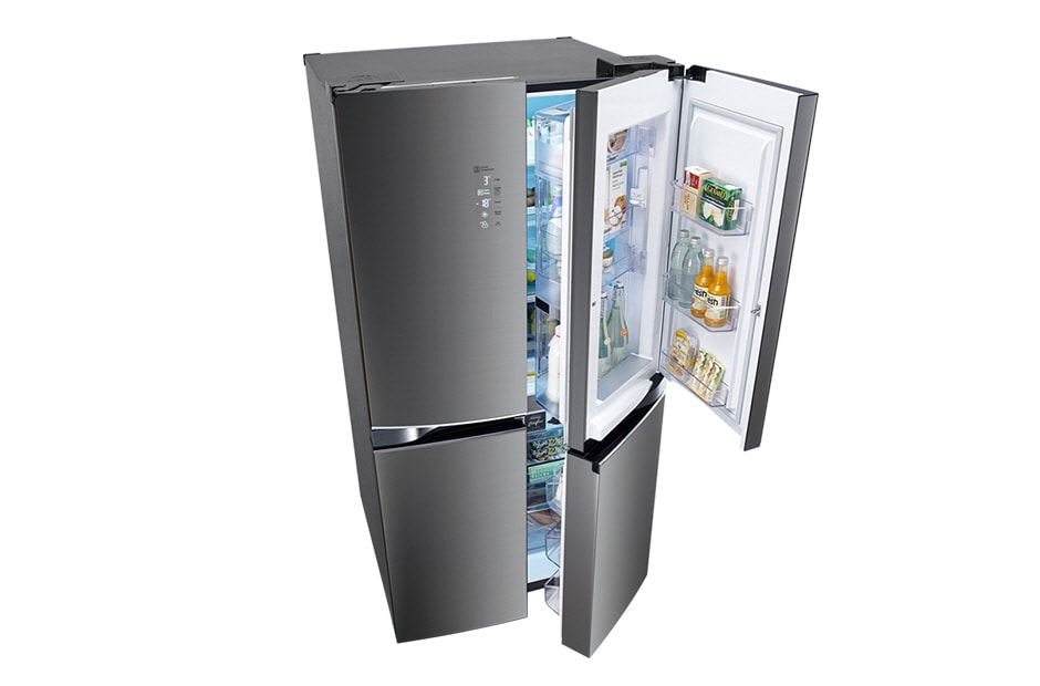 LG Lodówka typu Multidoor z systemem Door-in-Door, GMD916SBHZ