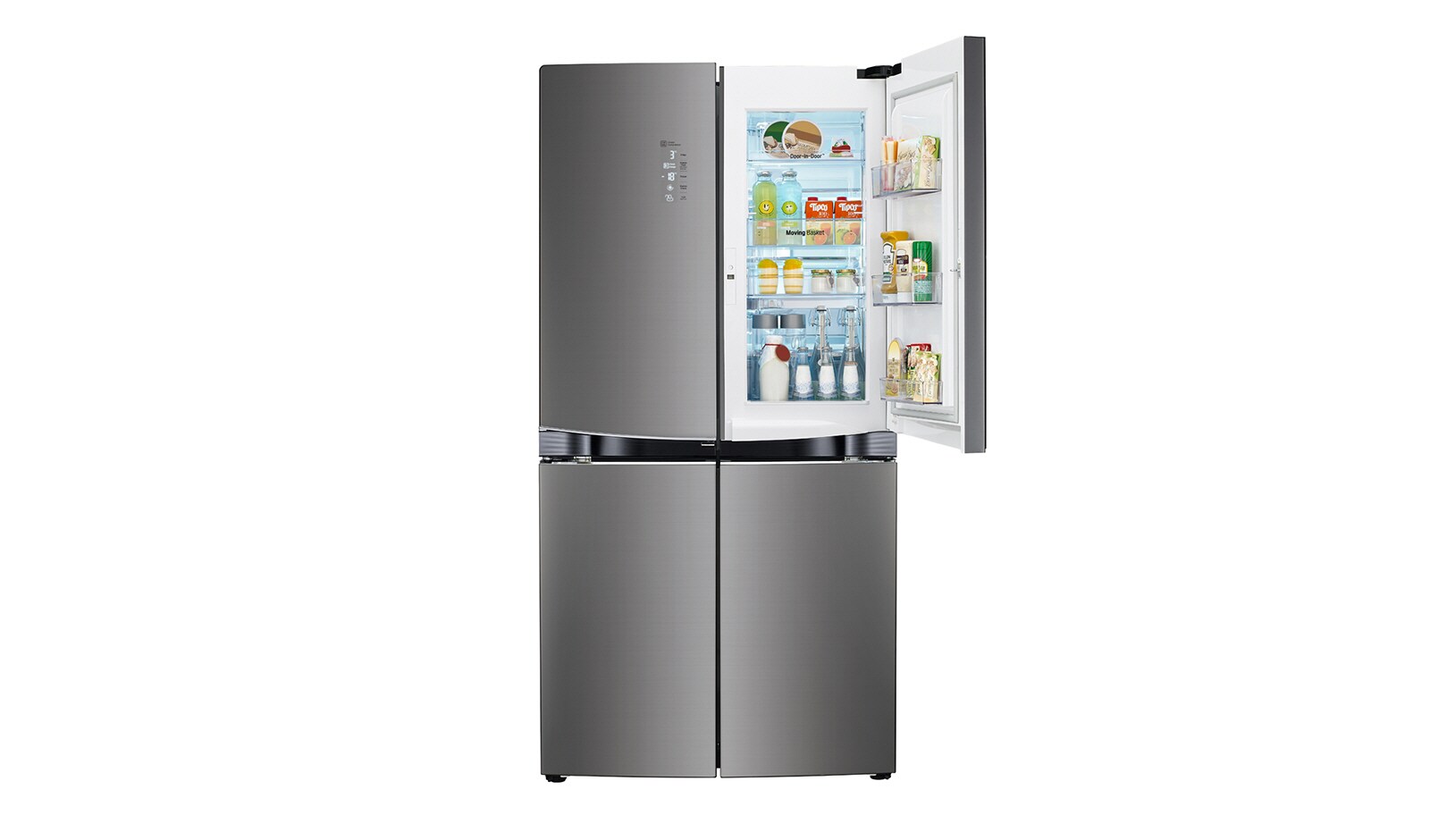 LG Lodówka typu Multidoor z systemem Door-in-Door, GMD916SBHZ