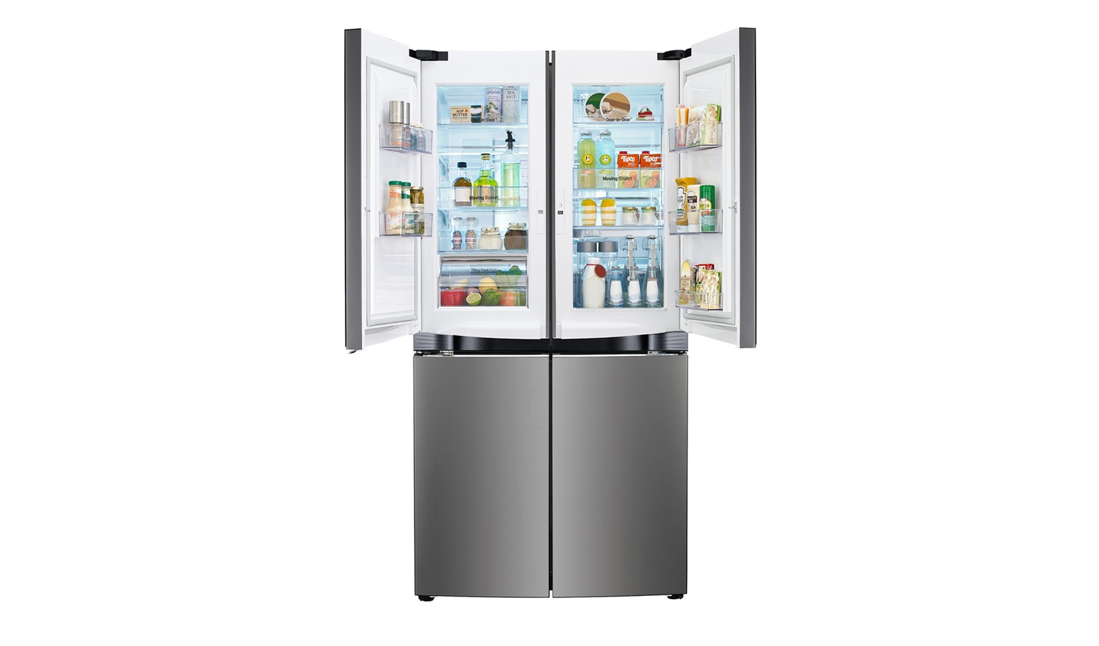LG Lodówka typu Multidoor z systemem Door-in-Door, GMD916SBHZ