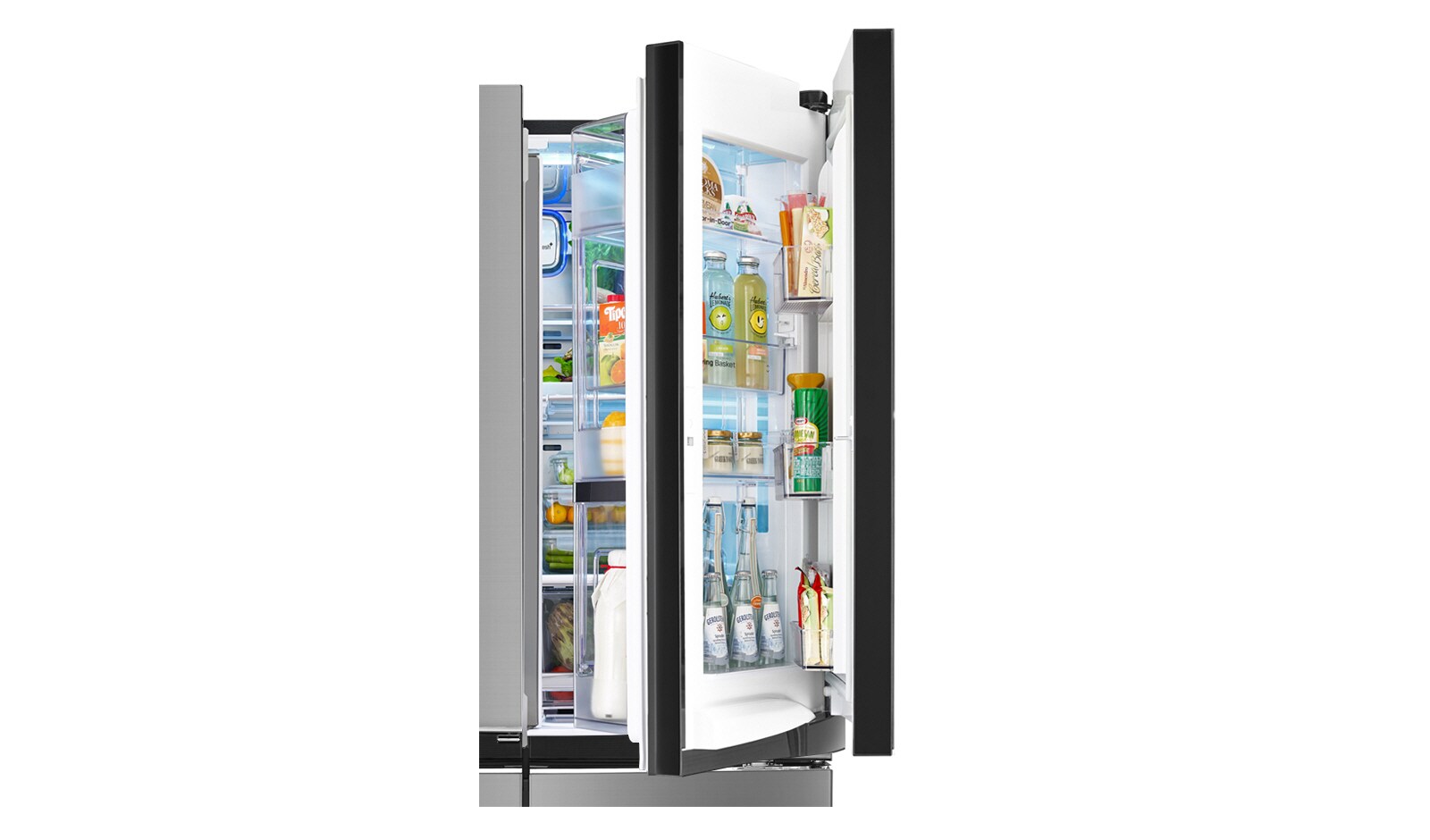 LG Lodówka typu Multidoor z systemem Door-in-Door, GMD916SBHZ