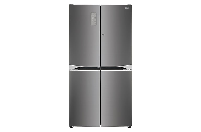 Lodówka typu Multidoor z systemem Door-in-Door GMD916SBHZ - widok z przodu