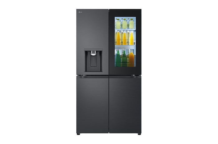LG Lodówko-zamrażarka LG | side by side Multidoor | ciemny grafit | InstaView(tm) | 638 L | Wi-Fi | GMG960EVJE, GMG960EVJE