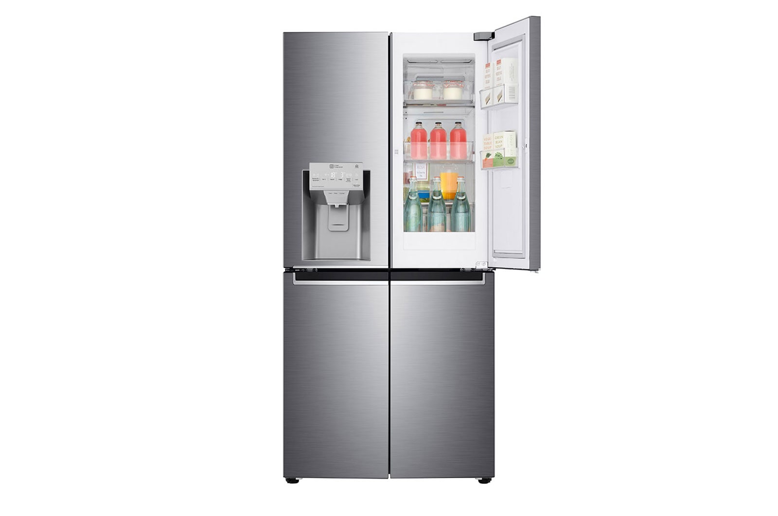 LG Lodówko-zamrażarka LG Multidoor Door-in-Door ThinQ GMJ844PZKV, GMJ844PZKV