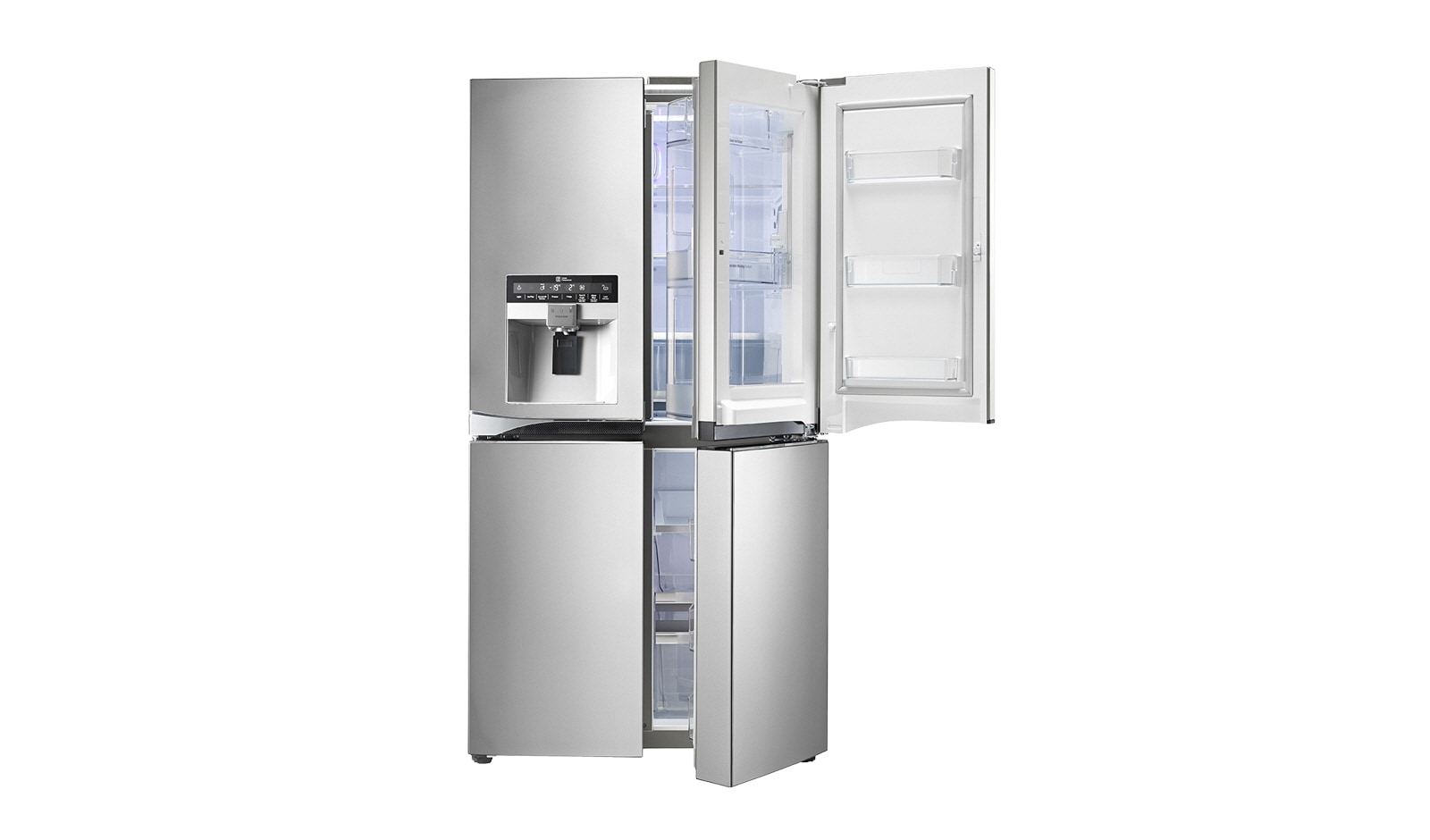 LG Lodówka typu Multidoor z systemem Door-in-Door, GMJ916NSHV