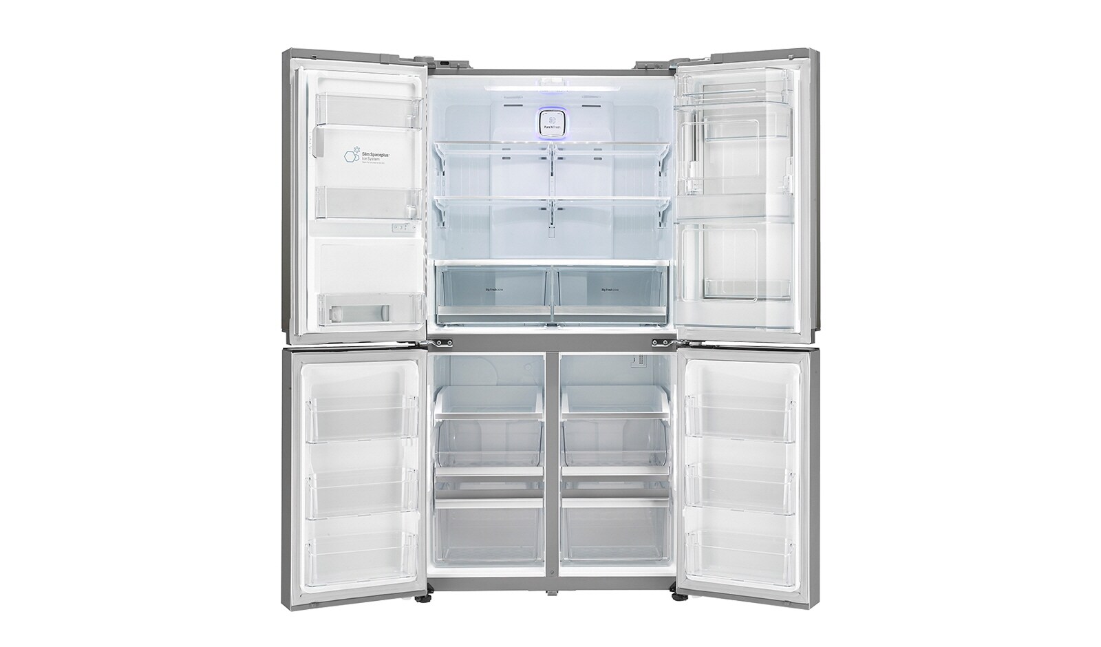 LG Lodówka typu Multidoor z systemem Door-in-Door, GMJ916NSHV
