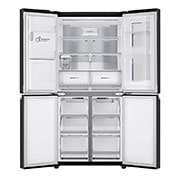 LG Lodówko-zamrażarka LG Multidoor | InstaView | ciemny grafit mat | Door-in-Door | ThinQ | Total No Frost | klasa F | 506 L | GMX844MCBF, GMX844MCBF
