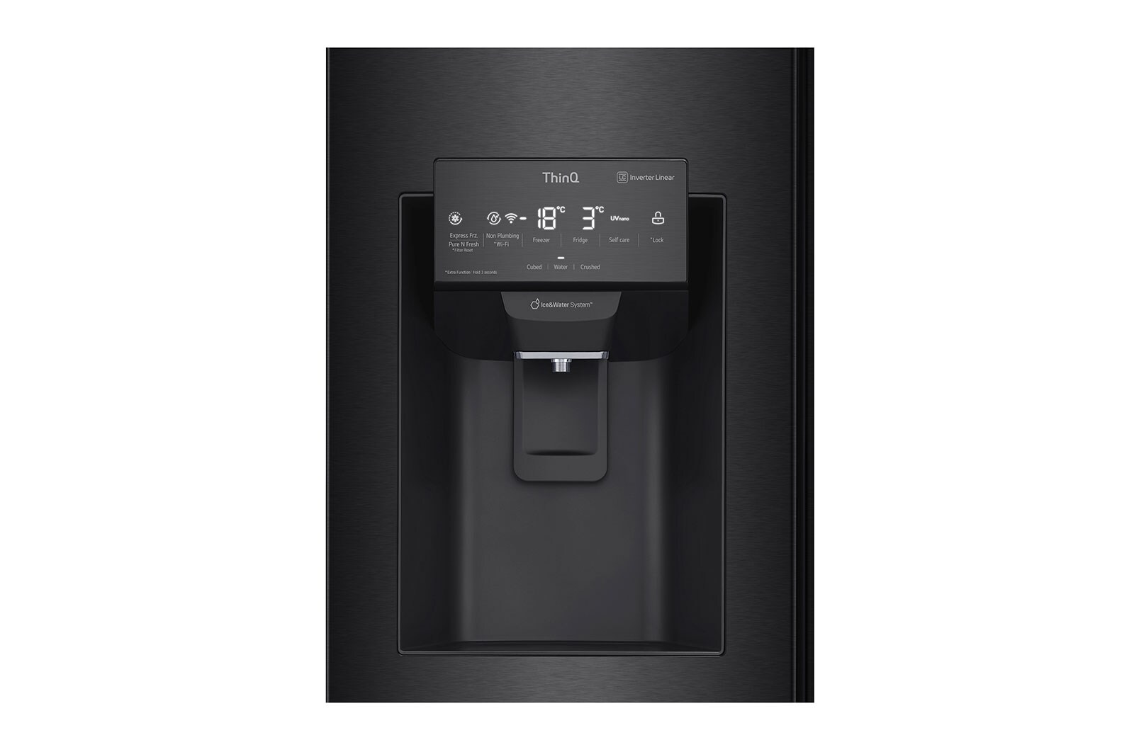 LG Lodówko-zamrażarka LG Multidoor | InstaView | ciemny grafit mat | Door-in-Door | ThinQ | Total No Frost | klasa F | 506 L | GMX844MCBF, GMX844MCBF