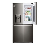 LG Lodówko-zamrażarka LG Multidoor InstaView Door-in-Door ThinQ GMX936SBHV, GMX936SBHV