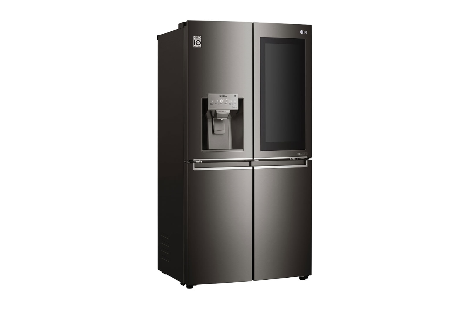 LG Lodówko-zamrażarka LG Multidoor InstaView Door-in-Door ThinQ GMX936SBHV, GMX936SBHV