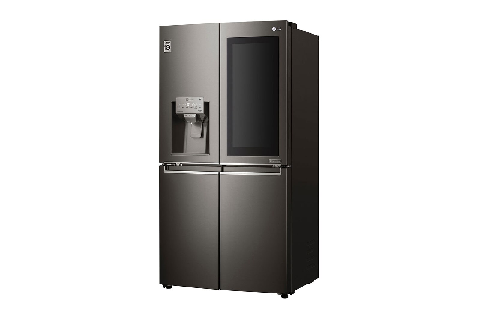 LG Lodówko-zamrażarka LG Multidoor InstaView Door-in-Door ThinQ GMX936SBHV, GMX936SBHV