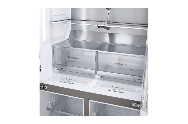 LG Lodówko-zamrażarka LG Multidoor | InstaView | Door-in-Door | ThinQ | ciemny grafit mat | Total No Frost | 635 L | GMX945MC9F, GMX945MC9F