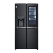 Lodówko-zamrażarka LG Multidoor | InstaView | Door-in-Door | ThinQ | ciemny grafit mat | Total No Frost | 635 L | GMX945MC9F GMX945MC9F - widok z przodu