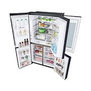 LG Lodówko-zamrażarka LG Multidoor | InstaView | Door-in-Door | ThinQ | ciemny grafit mat | Total No Frost | 635 L | GMX945MC9F, GMX945MC9F