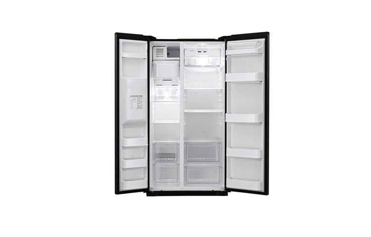 LG 175cm | 508L | A+ | Total no Frost | Kompresor liniowy | Ochrona wilgotności | Bioshield | Kostkarka automatyczna, GS3159WBFV1