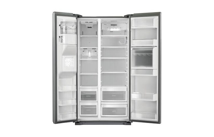 LG 175cm | 538L | A+ | Total no Frost | Kompresor liniowy | Ochrona wilgotności | Fresh 0 Zone | Bioshield | Automatyczna kostkarka w drzwiach, GS5162PVJV