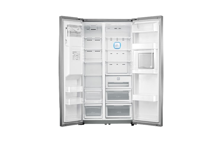 LG 175cm | 614L | A++ | Total no Frost | Kompresor liniowy | V-Fresh | Pure N Fresh | Ochrona wilgotności | Bioshield | Automatyczna kostkarka w drzwiach, GS9167AEJZ