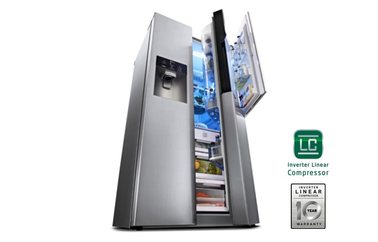 LG 179cm | 614L | A++ | Door-in-Door | Total no Frost | Kompresor liniowy | Bez Hydraulika, GS9366NECZ