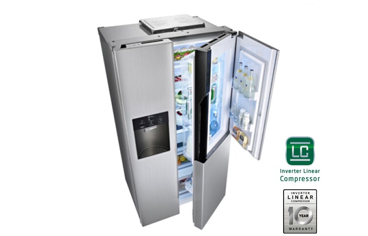 LG 179CM | 614L | DOOR-IN-DOOR | TOTAL NO FROST | KOMPRESOR LINIOWY , GS9366PZQVD