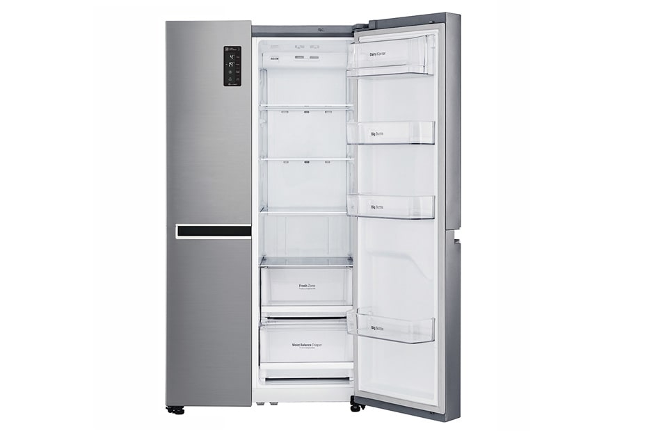 LG  Lodówko-zamrażarka LG Side-by-Side ThinQ 642L GSB760PZXZ, GSB760PZXZ