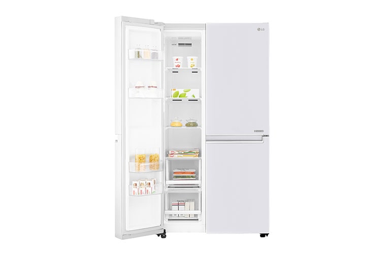 LG Lodówko-zamrażarka LG Side-by-Side InstaView Door-in-Door ThinQ GSB760SWXV, GSB760SWXV