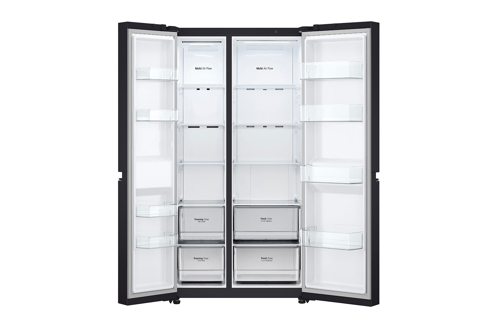 LG Lodówko-zamrażarka LG Side-by-Side 635L GSBV70WBTM, GSBV70WBTM