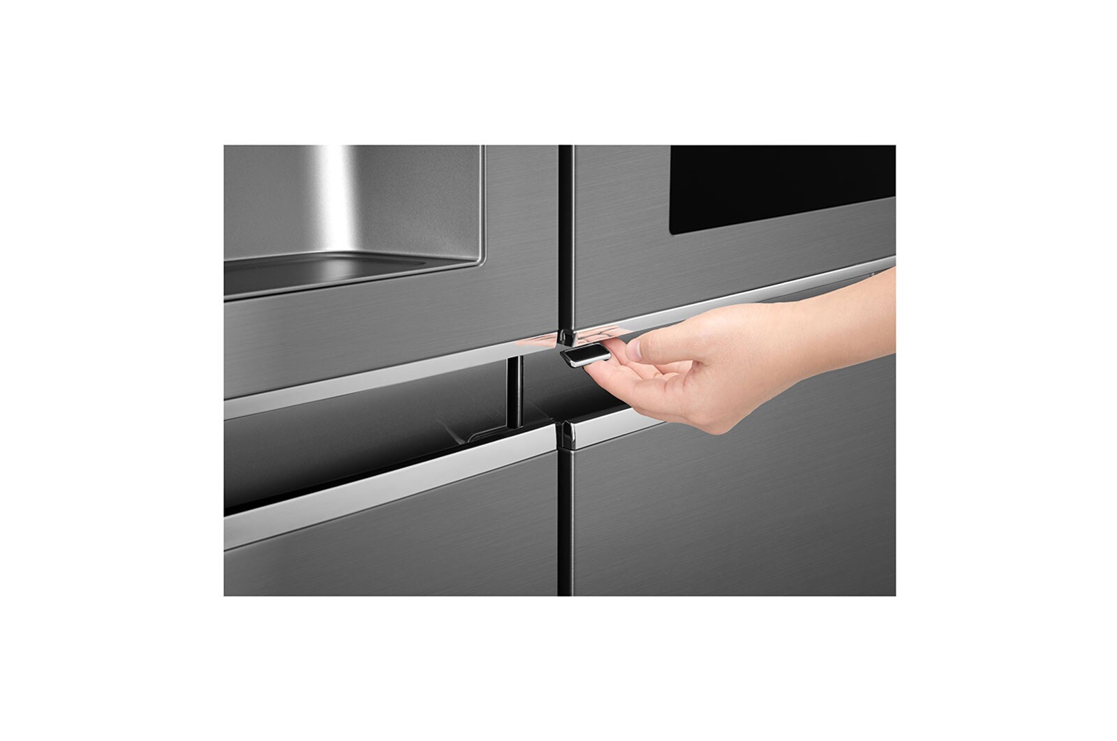 LG Lodówko-zamrażarka LG Side-by-Side InstaView Door-in-Door ThinQ 625L GSI960PZAZ, GSI960PZAZ