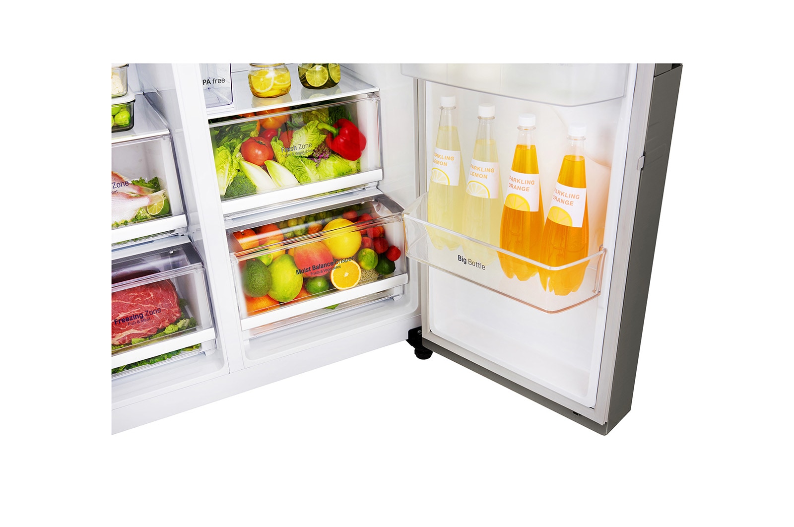 LG Lodówko-zamrażarka LG Side-by-Side Door-in-Door 606L GSJ361DIDV, GSJ361DIDV