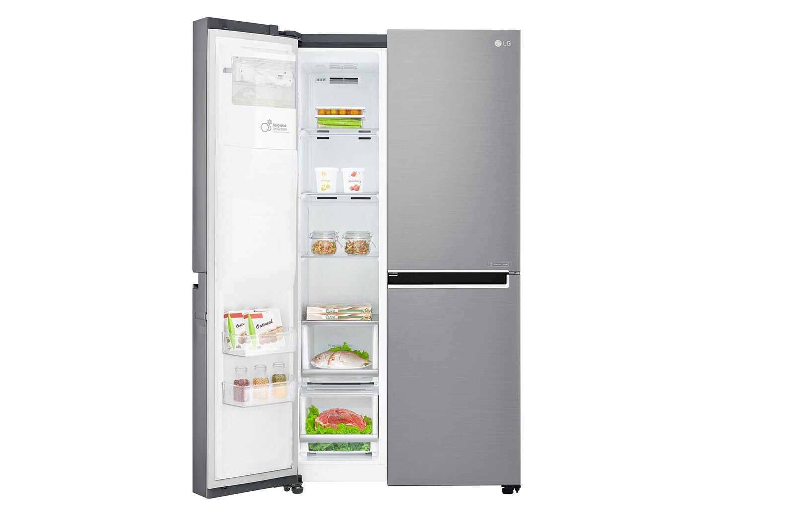 LG Lodówko-zamrażarka LG Side-by-Side Door-in-Door ThinQ 625L GSJ470DIDV, GSJ470DIDV