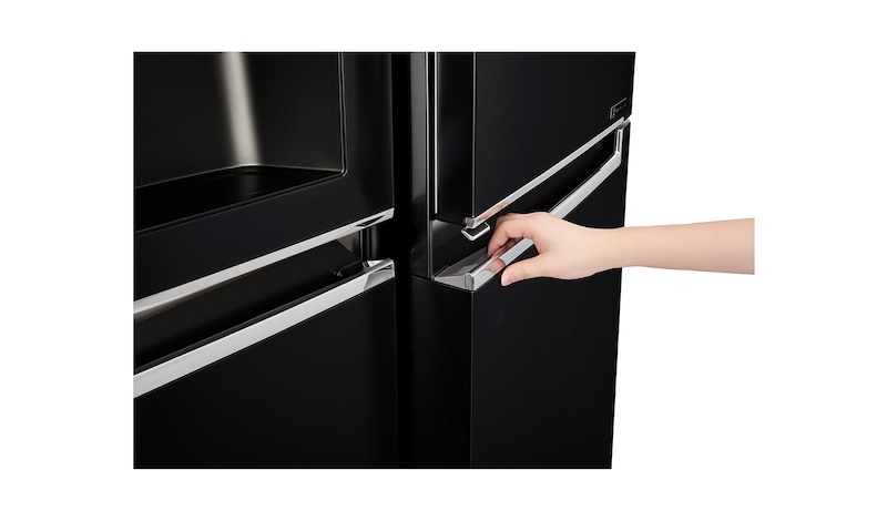 LG Lodówko-zamrażarka LG Side-by-Side Door-in-Door ThinQ 625L GSJ760WBXV, GSJ760WBXV