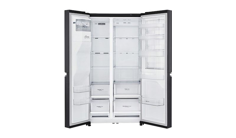 LG Lodówko-zamrażarka LG Side-by-Side Door-in-Door ThinQ 625L GSJ760WBXV, GSJ760WBXV