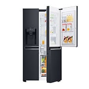 Lodówko-zamrażarka LG Side-by-Side Door-in-Door ThinQ GSJ761MCUZ GSJ761MCUZ - widok z przodu