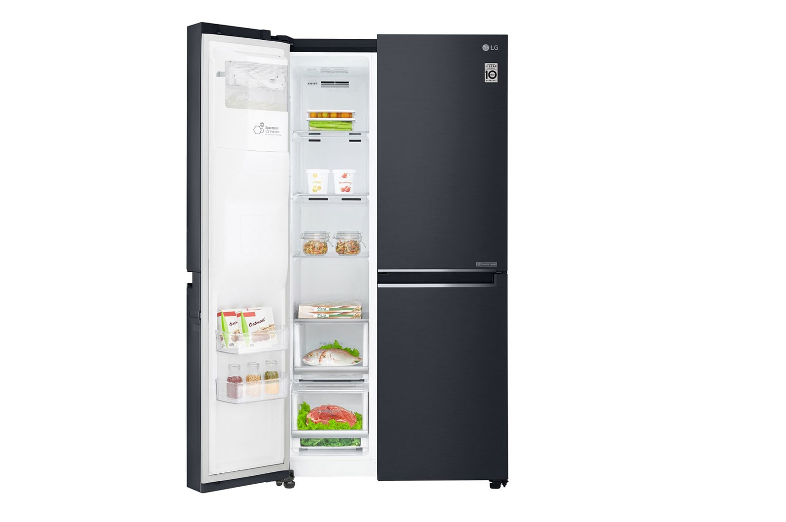 LG Lodówko-zamrażarka LG Side-by-Side Door-in-Door ThinQ GSJ761MCUZ, GSJ761MCUZ