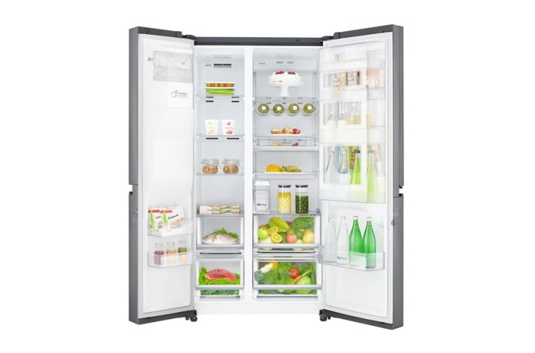 LG Lodówka typu Side by Side z systemem Door-in-Door, GSJ761PZTZ
