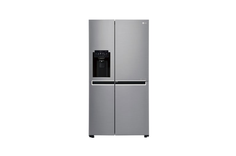 Lodówka typu Side by Side z systemem Door-in-Door GSJ761PZTZ - widok z przodu