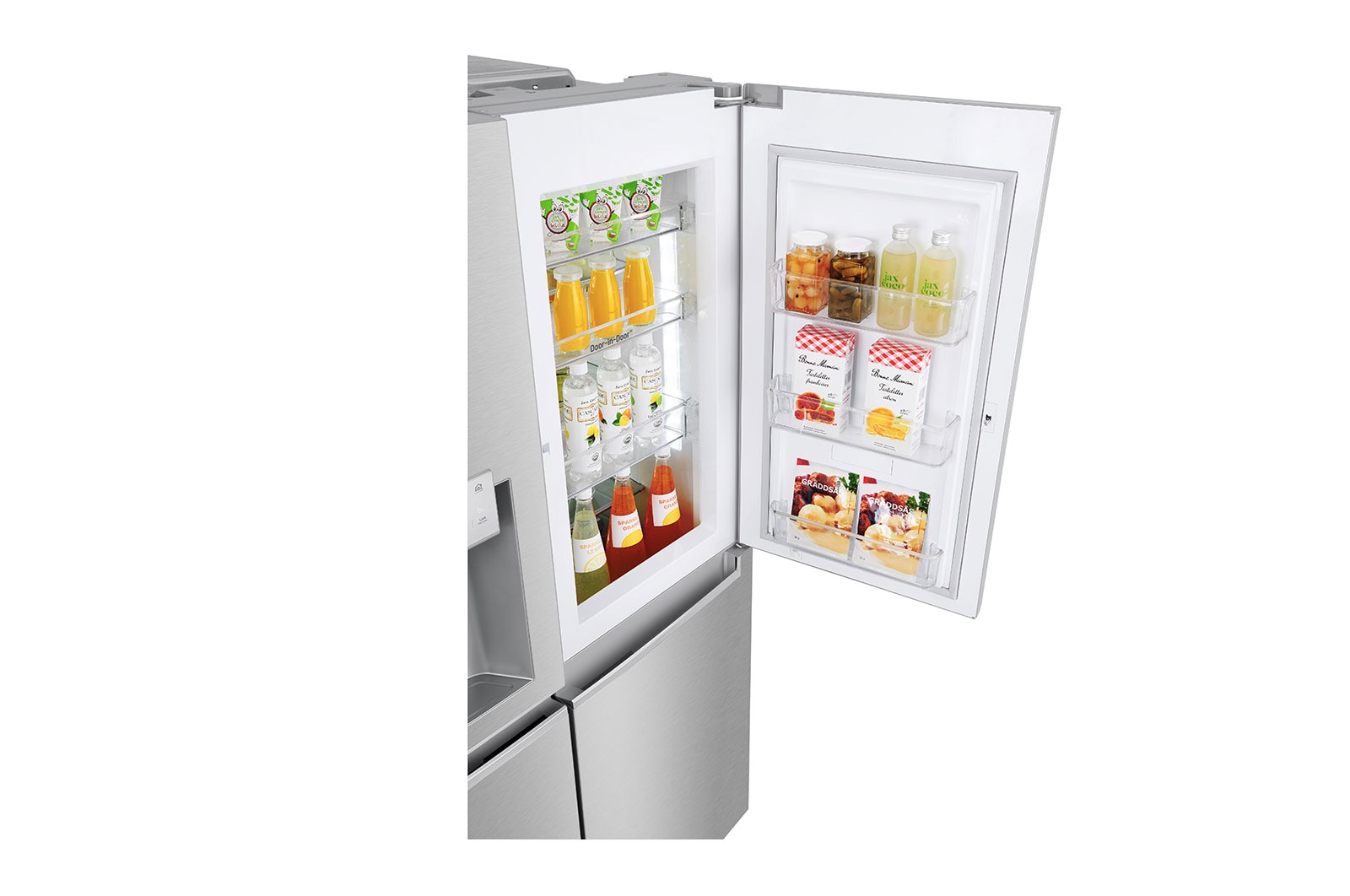 LG Lodówko-zamrażarka LG Side-by-Side Door-in-Door ThinQ 625L GSJ960NSCZ, GSJ960NSCZ